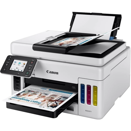 МФУ Canon MAXIFY GX6040 Wi-Fi (4470C009): Тип печати цветная
