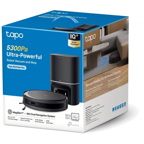 Робот уборщик TP-Link Tapo RV20 Max Plus фото 9