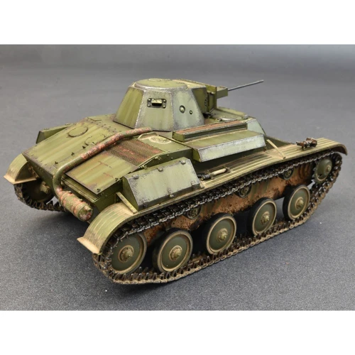Сборная модель MiniArt Советский легкий танк Т-60, поздний, горьковского автомобильного завода с интерьером (MA35232) фото 12