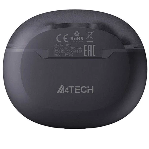 Наушники A4Tech B25 Ash Grey: Сопротивление наушников (Ом) 32