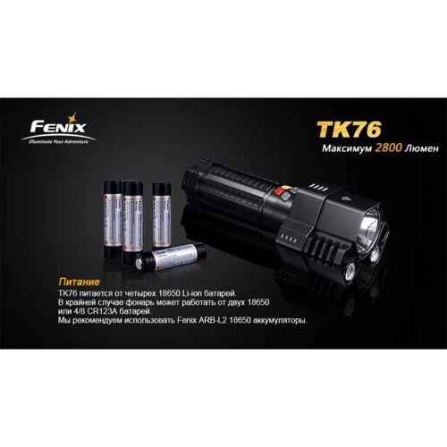 Ліхтар Fenix TK76 XM-L2 U2 фото 23