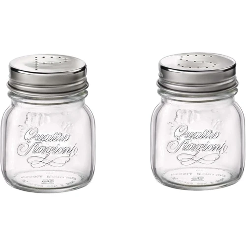 Набір для спецій Bormioli Rocco Quattro для солі та перцю 150 мл (357760CBD021990): Тип Набір для солі та перцю