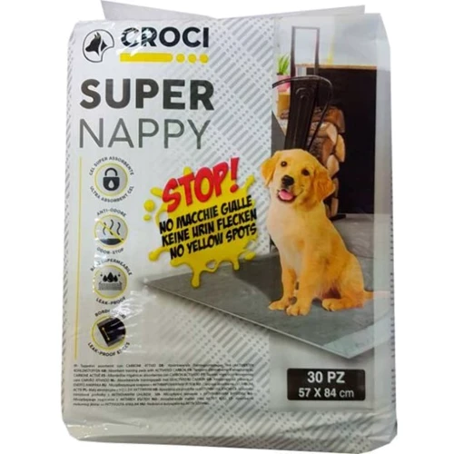 

Пеленки Croci Super nappy с активированным углем 84х57 см 30 шт (С6028173)