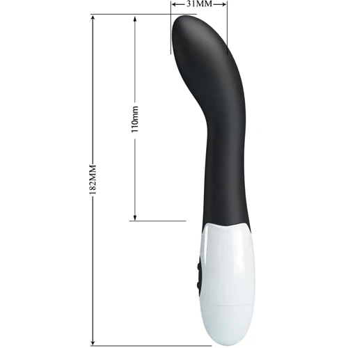 Вибратор LYBAILE Pretty Love Bishop Black (BI-014220-A3)
