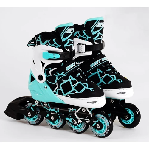 

Роликовые коньки Best Roller Black-Turquoise (116485)