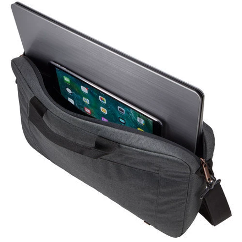 Сумка для ноутбуков Case Logic 15.6” Era Attache Obsidian (ERAA-116): Материал полиэстер