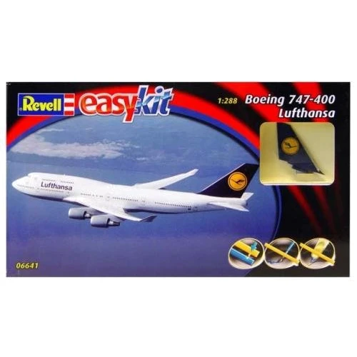 Модель Revell Літак Boeing 747 Lufthansa 1:288 (6641)