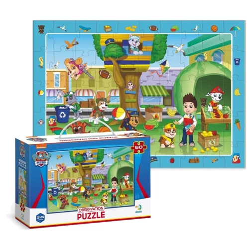 Обсервационный пазл Dodo Paw Patrol Летние развлечения 50 элементов (200464): Производитель Dodo