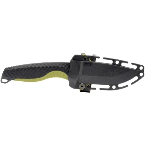 Нож SOG Aegis FX, Black/Moss Green (SOG 17-41-04-41): Система блокировки Нет