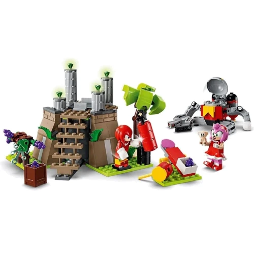 Конструктор LEGO Sonic the Hedgehog Наклз и алтарь мастера Изумруда 325 деталей (76998): Количество деталей, шт. 325