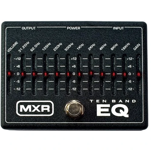Педаль гитарных эффектов Педаль эффектов DUNLOP M108 MXR 10-BAND GRAPHIC EQ