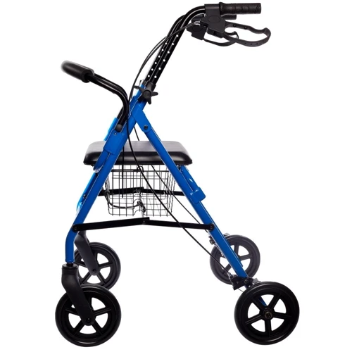 Ходунки на колесах Doctor Life 11770 Aluminum Rollator с повышенной надежностью и функциональностью (2000444021553) фото 1