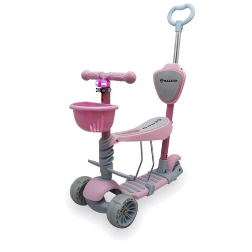 Самокат Maraton Tucson (Розовый) (Детские самокаты)(79012067)Stylus approved