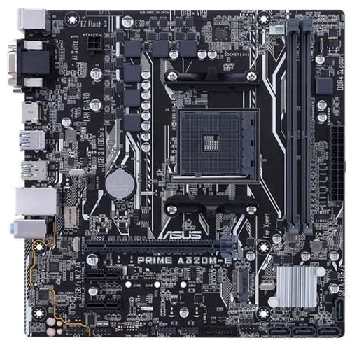 ASUS Prime A320M-E: Оперативная память 2xDDR4 3200, до 32 ГБ