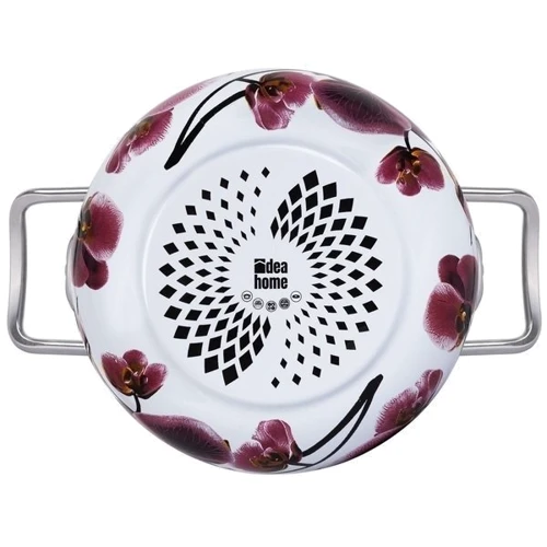 Кастрюля Idea Home 2237 Orchid люкс 16 см 2.1 л (6832896): Диаметр, см 16