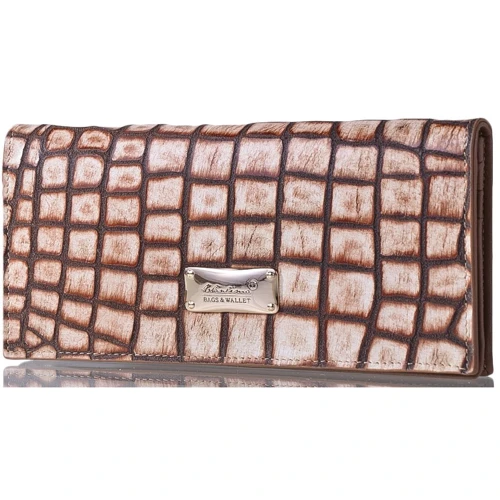 Женский кошелек Wanlima бежевый (W11044853560-beige)