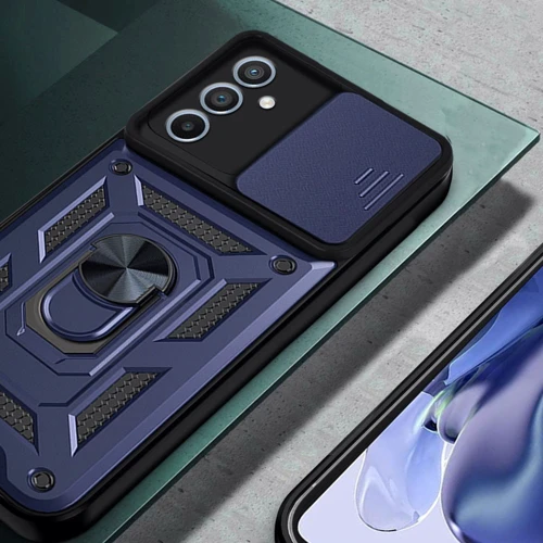 Чехол для телефонов BeCover Military Blue for Samsung A165 Galaxy A16 4G / A166 Galaxy A16 5G (713069): Материал TPU (термополиуретан) и пластик