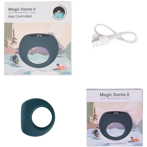 Ерекційне віброкільце Magic Motion Dante II, керування за допомогою смартфона