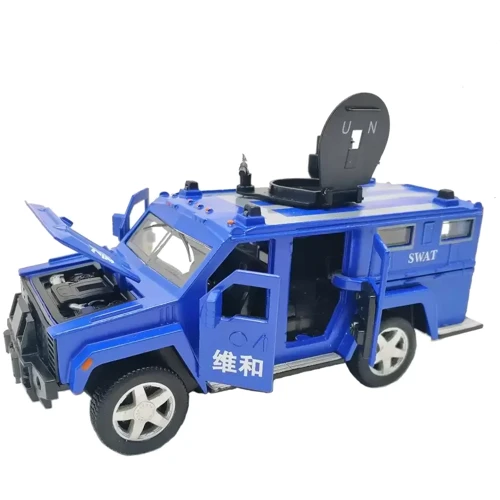 Машина металл 6623 АвтоПром 1:32 со звуковыми эффектами (Синий)