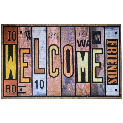 Коврик придверный Izzihome Mozaik 45x75 см Friends 8857-02 (103MZ57021916)