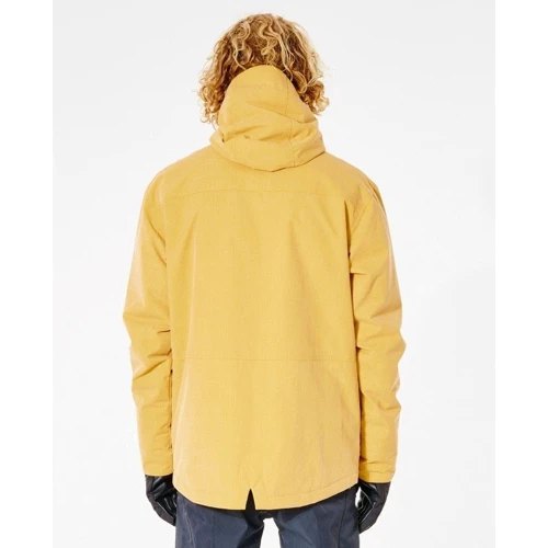 Горнолыжная куртка Rip Curl Palmer Heat Seeker Jacket SCJDW4-9769 50 желтая зимняя с капюшоном: Состав Эластан, Хлопок, Полиэстер, Вискоза