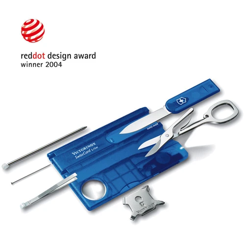 Мультитул Victorinox Swiss Card Lite синий (Vx07322.T2) (Vx07322.T2): Тип Карта