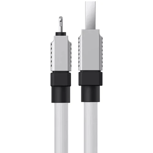 Кабель Baseus USB Cable to Lightning CoolPlay Series Fast Charging 2.4A 2m White (CAKW000502) фото 3