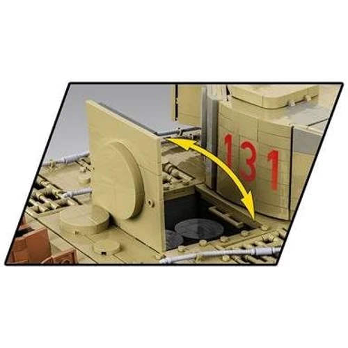 Конструктор Cobi PZKPFW VI Танк Тигр 131 8000 деталей (COBI-2801) фото 3