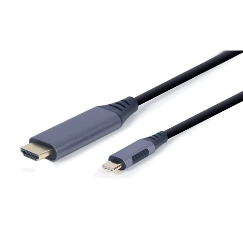 Кабель и переходник Cablexpert USB-C to HDMI 1.8m 4K 60Hz (CC-USB3C-HDMI-01-6): Тип разьема USB Type-C - HDMI