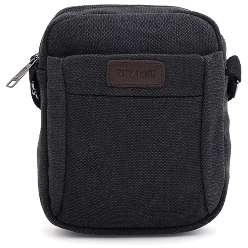 Мужская сумка через плечо Monsen черная (C1HSSS8444bl-black)