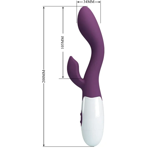 Вибромассажер LYBAILE Pretty Love Brighty Dark Purple (BI-014174-A2)