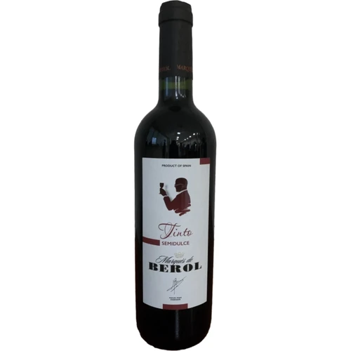 Вино Marques De Berol красное полусладкое 0.75 л (PLK8437010839627)