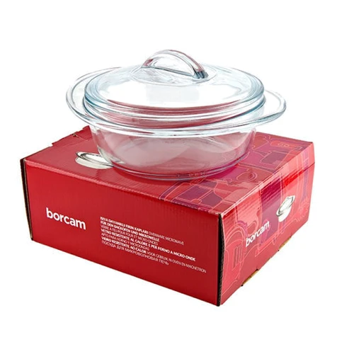 Жаропрочное стекло Borcam 1.5 л (59433): Тип кастрюля