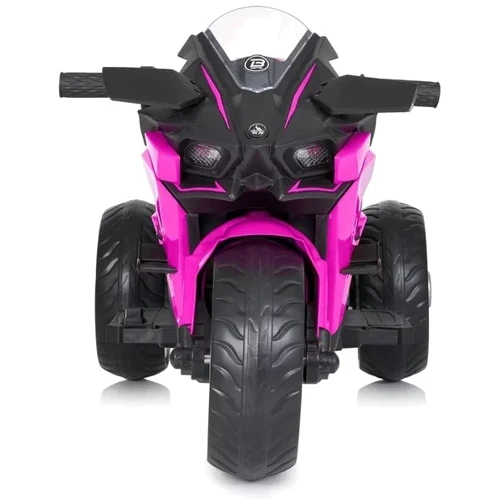 Дитячий електромотоцикл 3 колісний Bambi Racer Kawasaki 45W рожевий (M 5023EL-8): Максимальне навантаження, кг 30