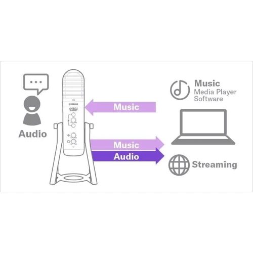 Микрофон YAMAHA AG01 Live Streaming USB Microphone (Black) фото 10