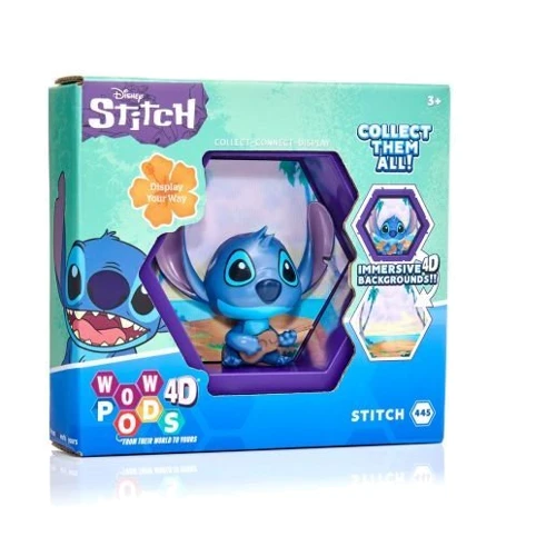 Коллекционная фигурка WOW! PODS 4D серии Дисней Стич (DIS-CL-1022-01)