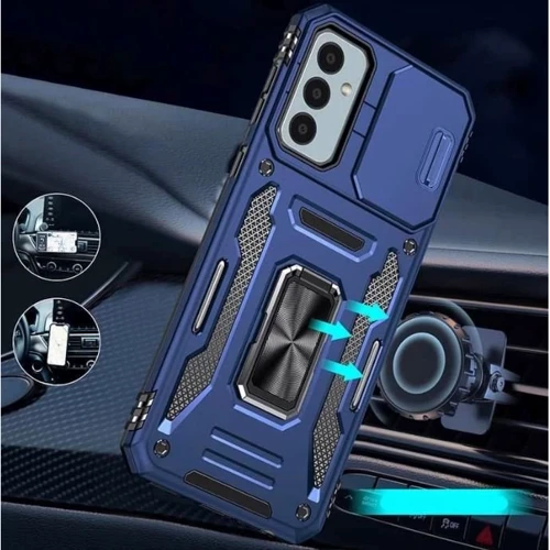 Чохол для телефона Mobile Case Camshield Army Ring Navy для Samsung A366 Galaxy A36 5G / A566 Galaxy A56 5G: Сумісність Samsung A366 Galaxy A36 5G / A566 Galaxy A56 5G