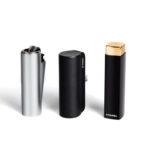 Внешний аккумулятор iWALK Power Bank Link Me Plus 3300mAh USB-C Black (JD3300C): Встроенный кабель USB Type-C
