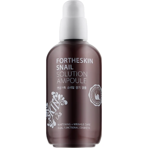 Fortheskin Snail Solution Ampoule Сыворотка для лица с муцином улитки 3х100 ml: Пол Для женщин