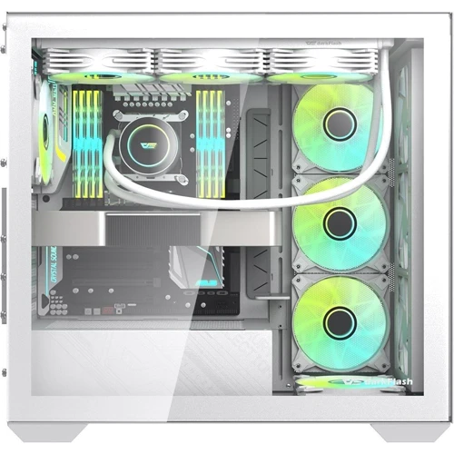 Корпус DarkFlash DLX4000 Mesh White фото 11