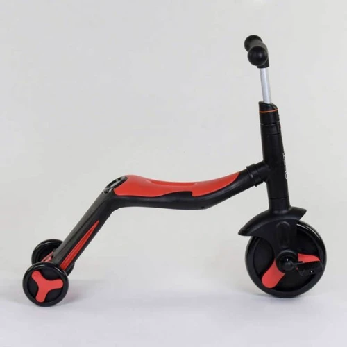 Самокат Best Scooter чорно-червоний (JT 28288): Тип коліс литі