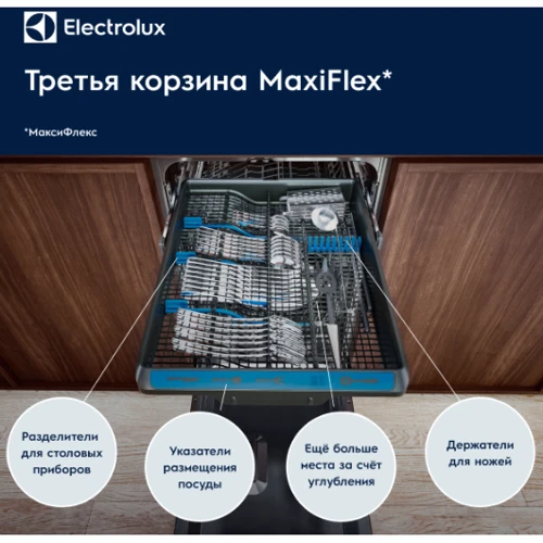 Вбудовувана посудомийна машина Electrolux EEM923100L: Кількість програм 6