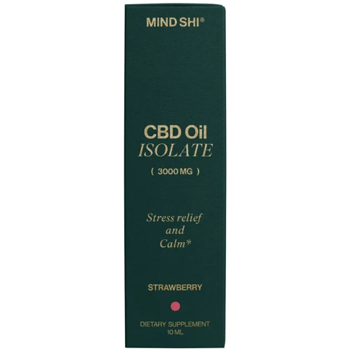 Масло Mind Shi CBD Oil Isolate 3000 mg Strawberry - 10 ml