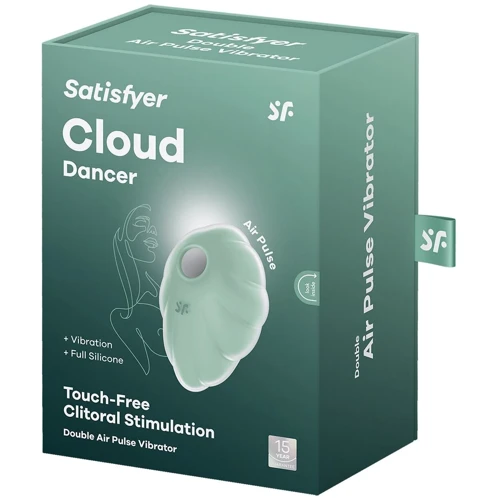 Вакуумный вибратор Satisfyer Cloud Dancer (Mint)