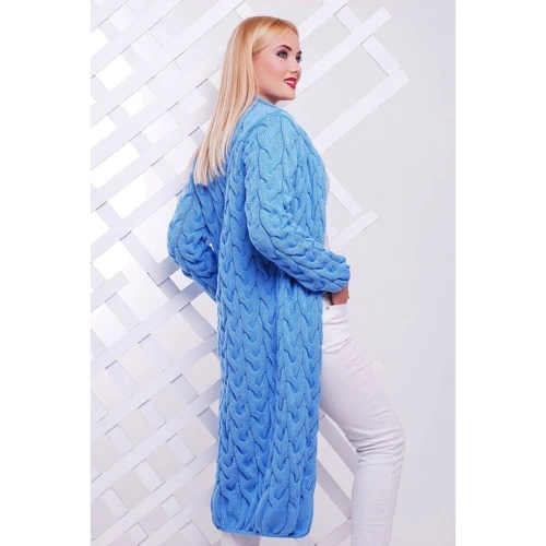 Кардиган 1 For You VKD0011-42-52 42-52 голубой: Страна производитель Украина