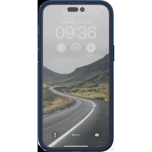 Чехол для iPhone Njord Salmon Leather MagSafe Case Blue (NA43SL01) for iPhone 14 Pro: Тип аксессуара чехол