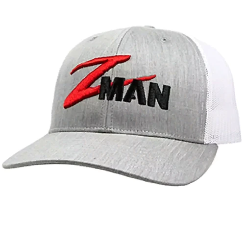 Мужская бейсболка Z-Man Structured Trucker Hat серая (ZMAN119)