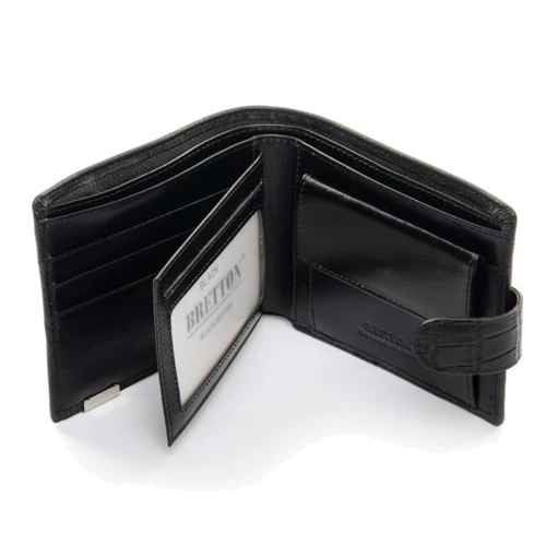 Мужское портмоне Bretton черное (M3451 black): Страна производитель Турция