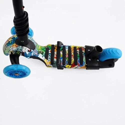 Самокат 5в1 Best Scooter (LS-77410): Матеріал коліс полиуретан