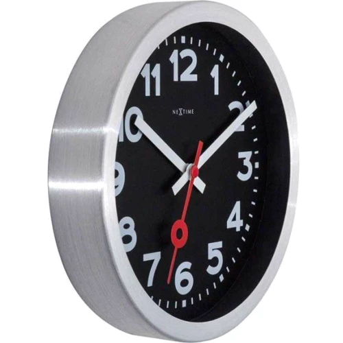 Настінний годинник NeXtime Station Number чорний 19 см (3998ARZW): Виробник NeXtime